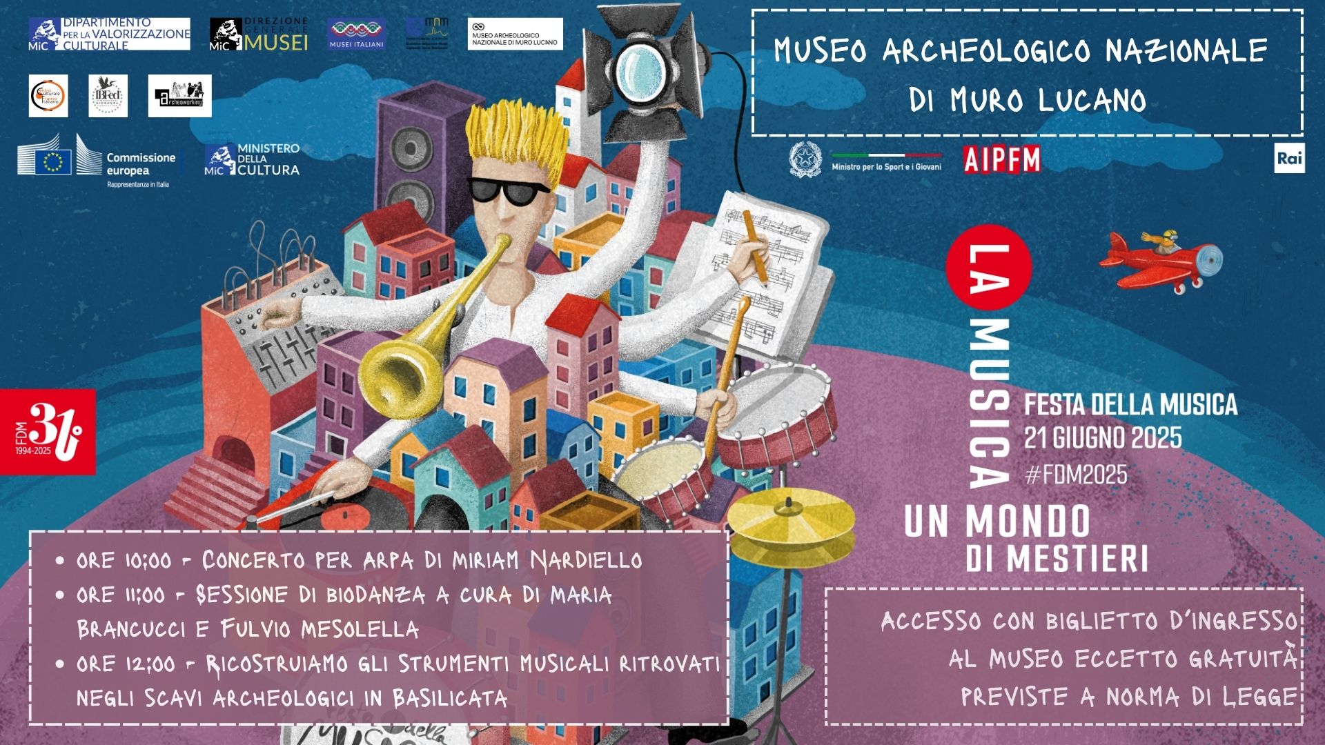 Festa della musica 2025 - Muro Lucano